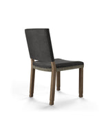 Abbey Velvet Dining Chair - Truffle