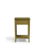 Acutus Bedside Table - Lichen