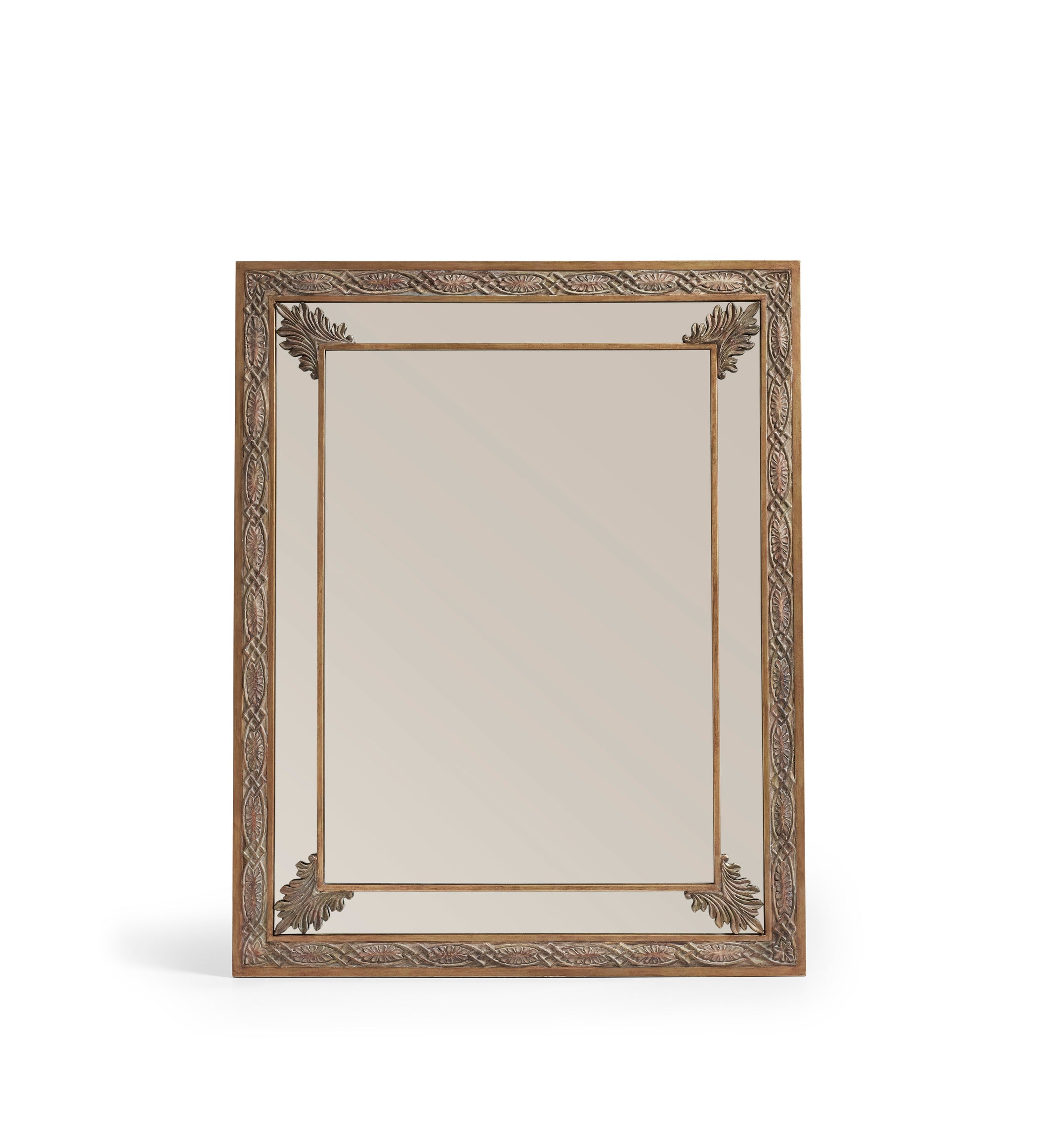 Adornato Mirror - Antique Brass
