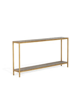 Amarolo Narrow Console Table - Natural