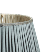 Archibald Pleated Linen Lampshade 45cm - Sage
