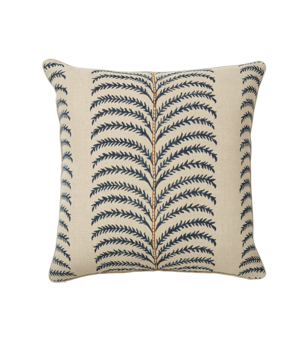 Areca Cushion Cover - Air Force Blue