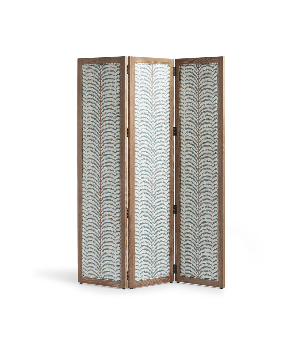 Small Areca Screen - Weathered Oak