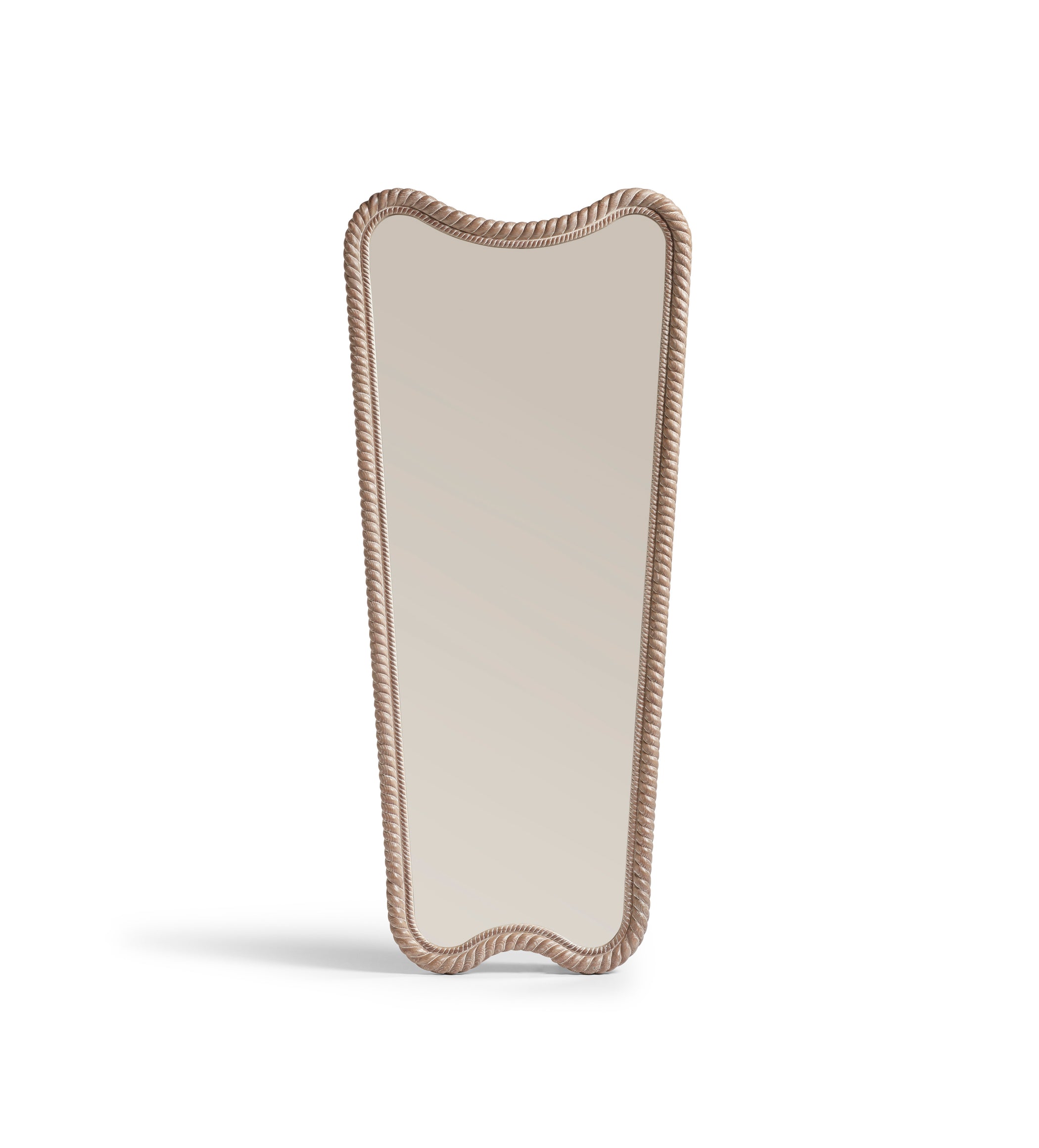 Arin Floor-Standing Mirror - Burnt Oak