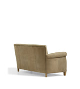 Berstone Leather 2-Seater Sofa - Pebble Grey