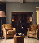 Berstone Leather Armchair - Aged Tobacco