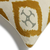 Borrayo Cross Cushion Cover - Mustard