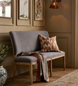 Camaret Dining Bench - Charcoal