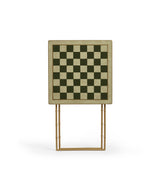 Capablanca Games Table - Green/Gold