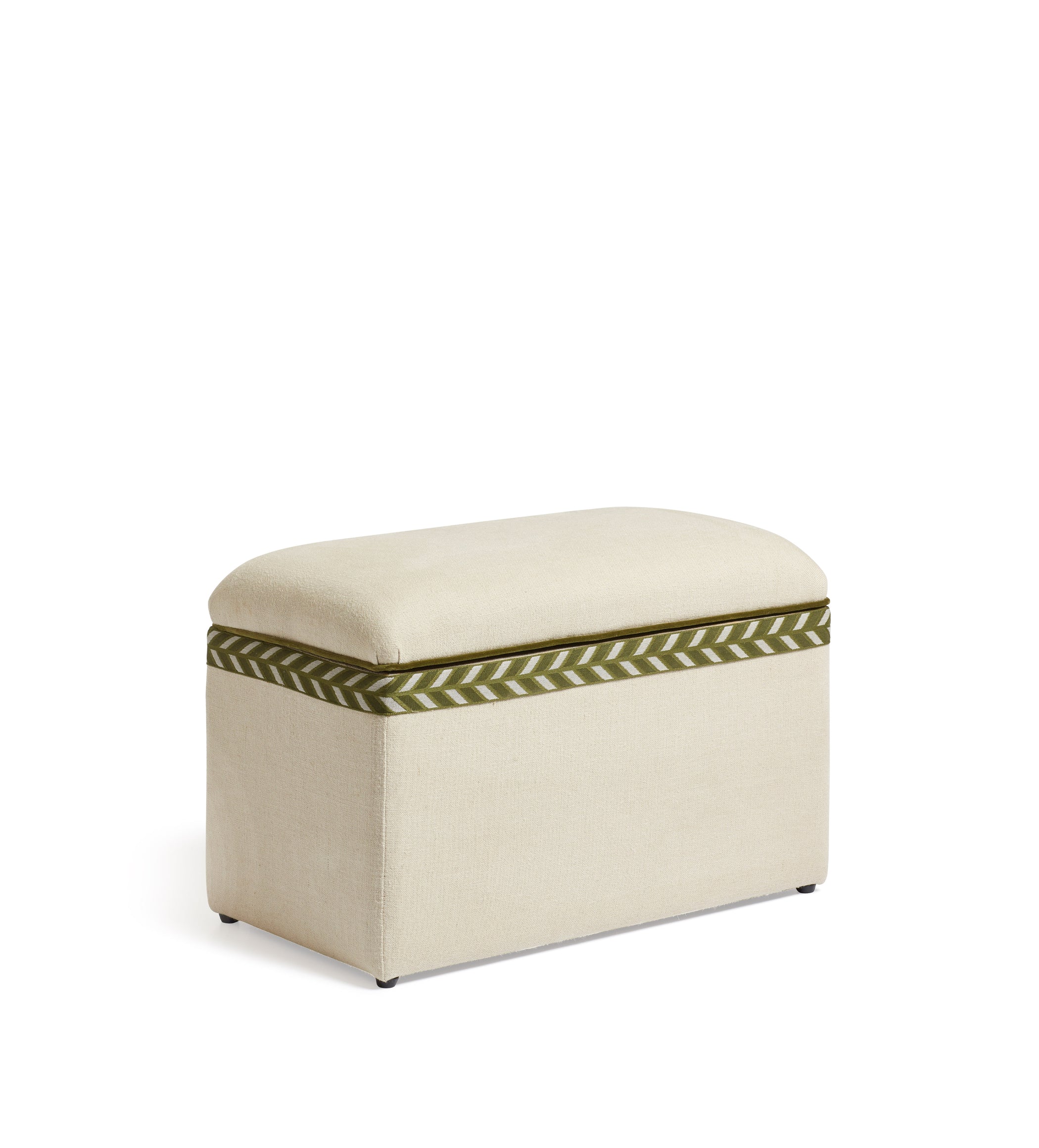 Carena Upholstered Trunk - Natural
