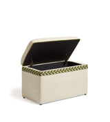 Carena Upholstered Trunk - Natural