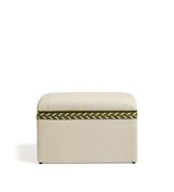 Carena Upholstered Trunk - Natural