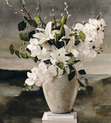 Faux Casablanca Lily Stem - White