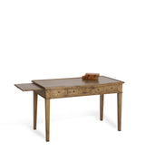 Chinon Antique Oak Desk - Oak