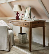 Chinon Antique Oak Desk - Oak