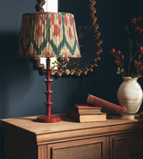 Clara Table Lamp - Dark Red