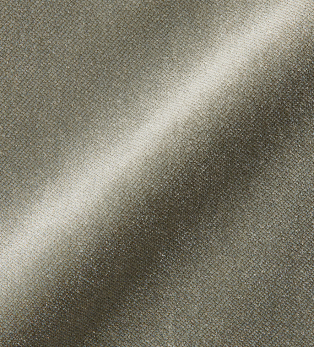 Clever Velvet Fabric Swatch - Celadon
