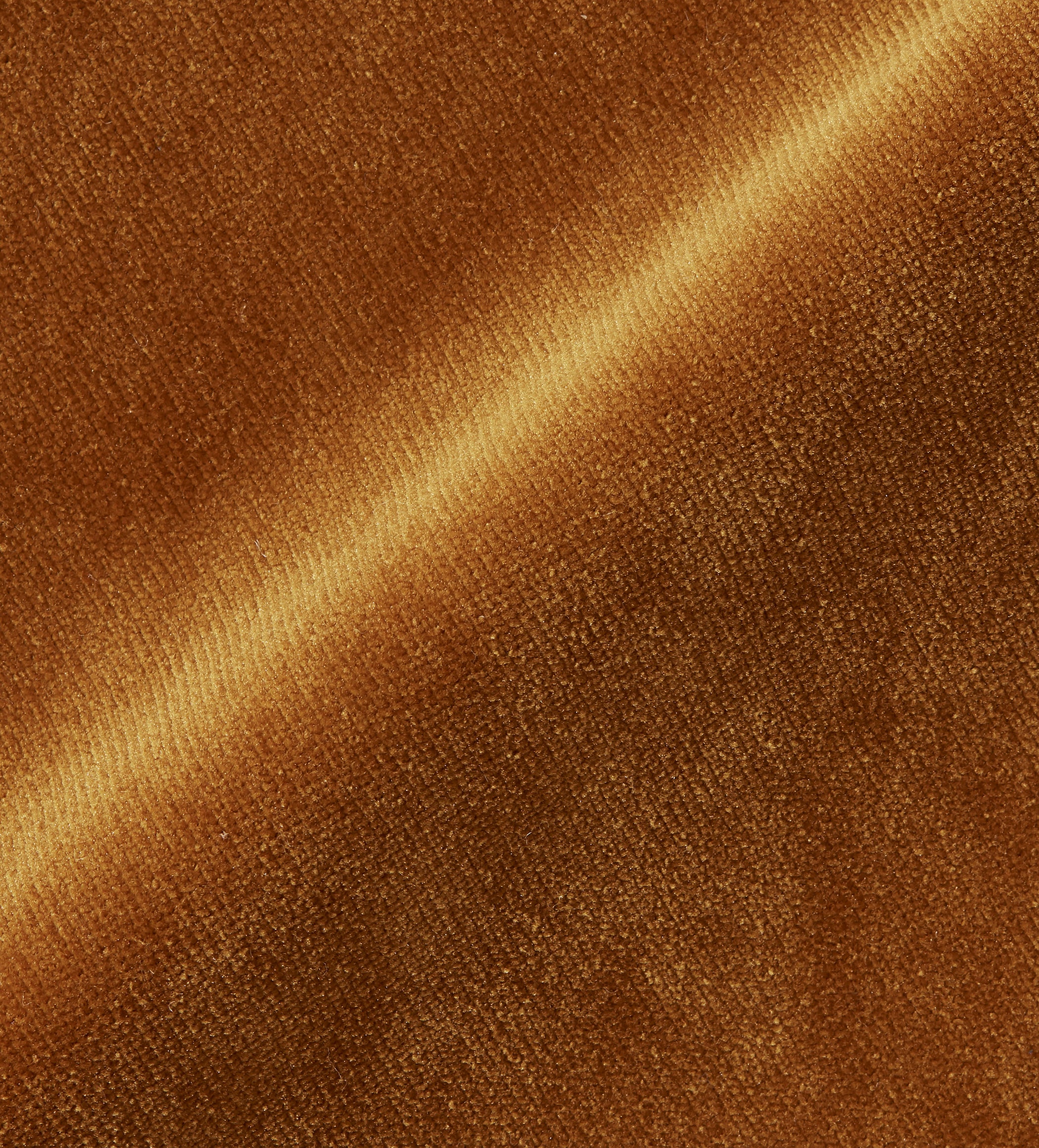 Clever Velvet Fabric Swatch - Cognac