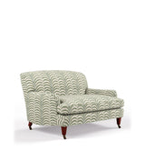 Coleridge 2-Seater Sofa with Fixed Areca Linen Cover - Putting Green