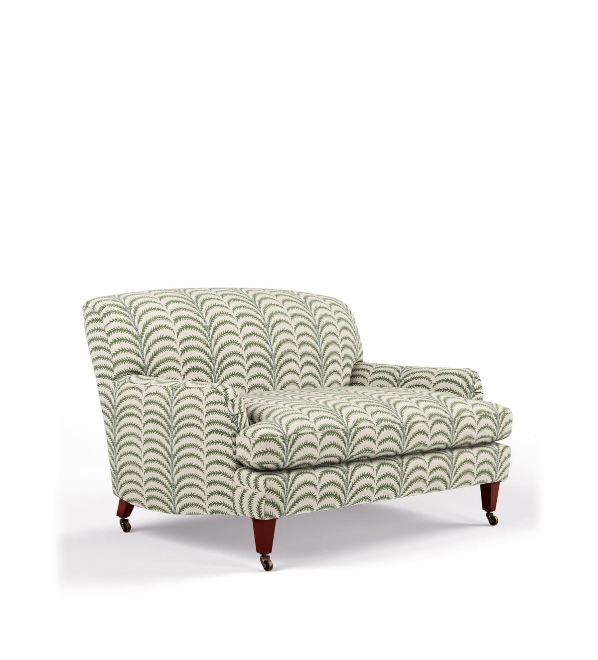 Coleridge Areca Linen 2-Seater Sofa - Putting Green | OKA