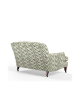 Coleridge 2-Seater Sofa with Fixed Areca Linen Cover - Putting Green