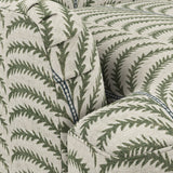 Coleridge 2-Seater Sofa with Fixed Areca Linen Cover - Putting Green