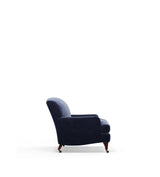 Coleridge 3-Seater Sofa with Fixed Velvet Cover - Sapphire