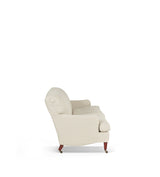 Coleridge 3-Seater Sofa with Fixed Linen Cover - Natural