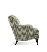 Coleridge Areca Linen Armchair - Putting Green