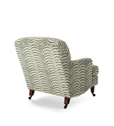 Coleridge Areca Linen Armchair - Putting Green