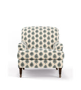 Coleridge Ocellus Armchair with Fixed Linen Cover - Natural