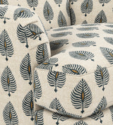 Coleridge Ocellus Armchair with Fixed Linen Cover - Natural