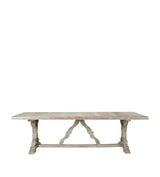 Conisbrough Rectangular Indoor/Outdoor Dining Table - Grey