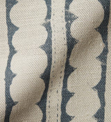 Print Huaca Cotton Fabric Swatch - Air Force Blue