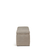 Crusoe Upholstered Trunk - Charcoal