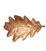 Decorative Oak Leaf Dish - Gold