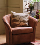 Dera Leaf Cushion Cover - Oatmeal