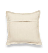 Dera Leaf Cushion Cover - Blue/Natural