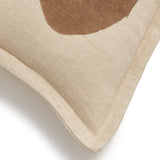 Dera Oval Cushion Cover - Oatmeal
