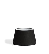 Drum Linen Lampshade 35cm - Black