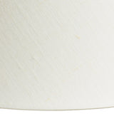 Drum Linen Lampshade 35cm - Off-White