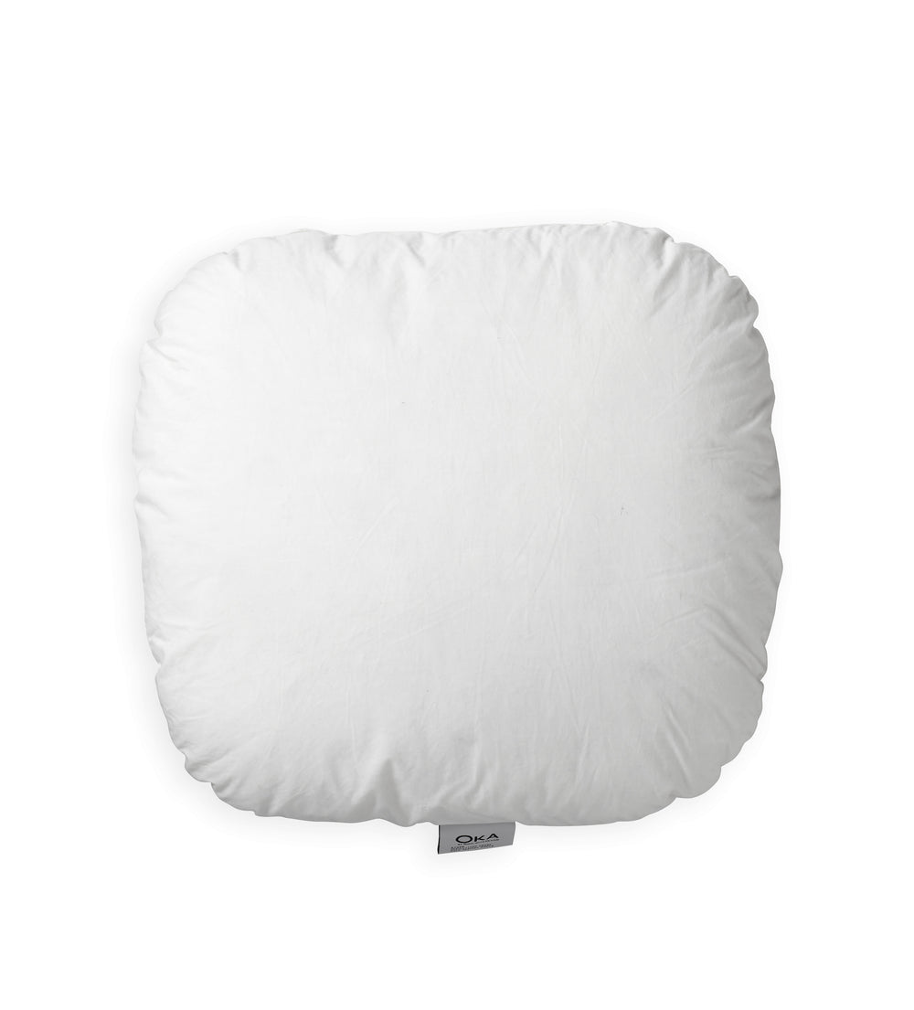 Duck Feather Cushion Pad for Camargue Chair - White