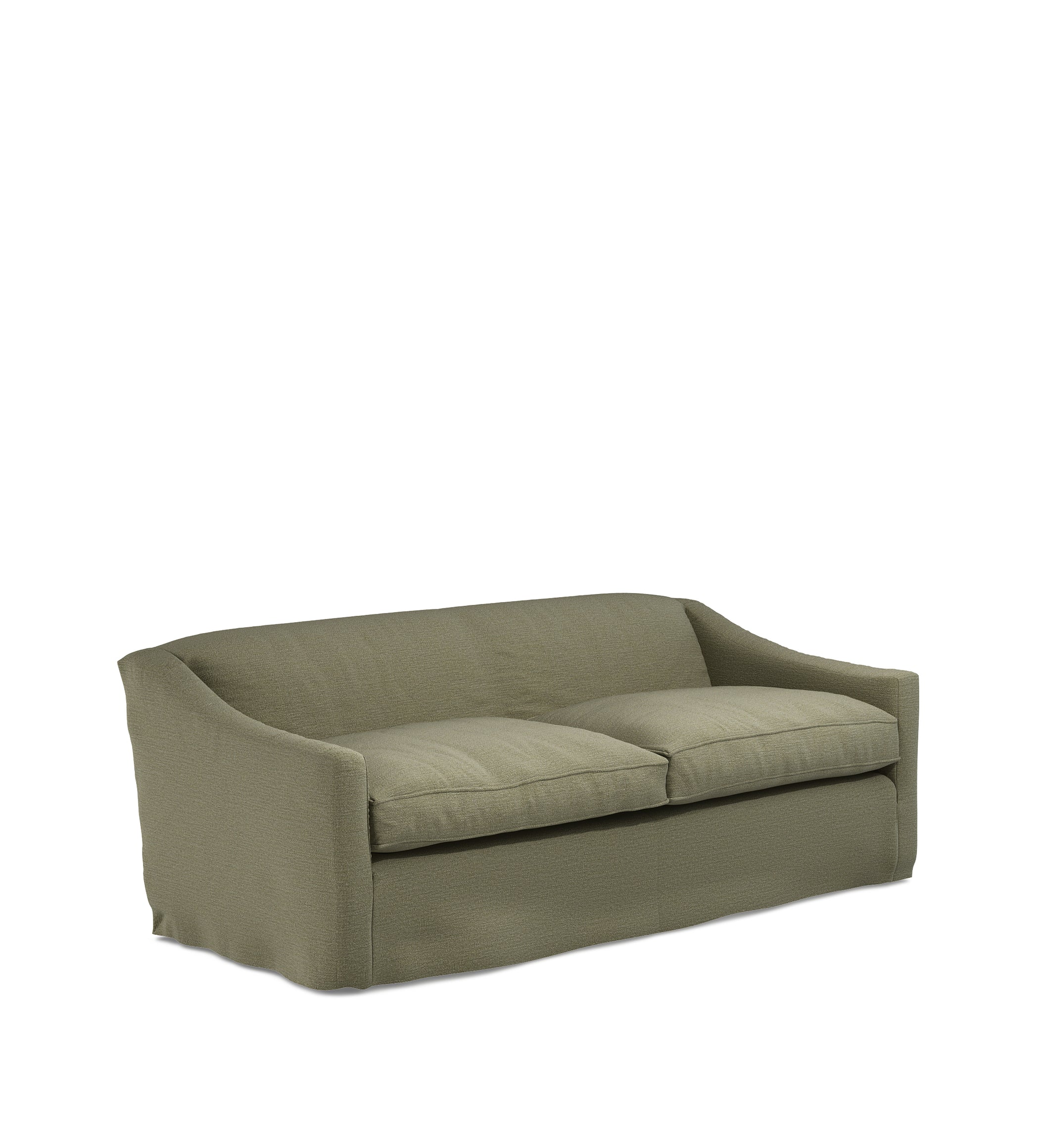 COVER ONLY - Egerton Clever Linen Loose Cover for 3-Seater Sofa - Dune Green