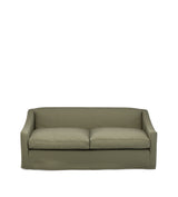 COVER ONLY - Egerton Clever Linen Loose Cover for 3-Seater Sofa - Dune Green