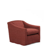 COVER ONLY - Egerton Laundered Linen Loose Cover for Armchair - Terra