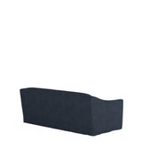 COVER ONLY - Egerton Stonewash Linen Loose Cover for 3-Seater Sofa - Petrol