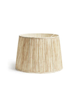 Elemeri Pleated Silk Lampshade 45cm - Natural
