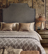Elgin Cushion Cover - Natural Indigo