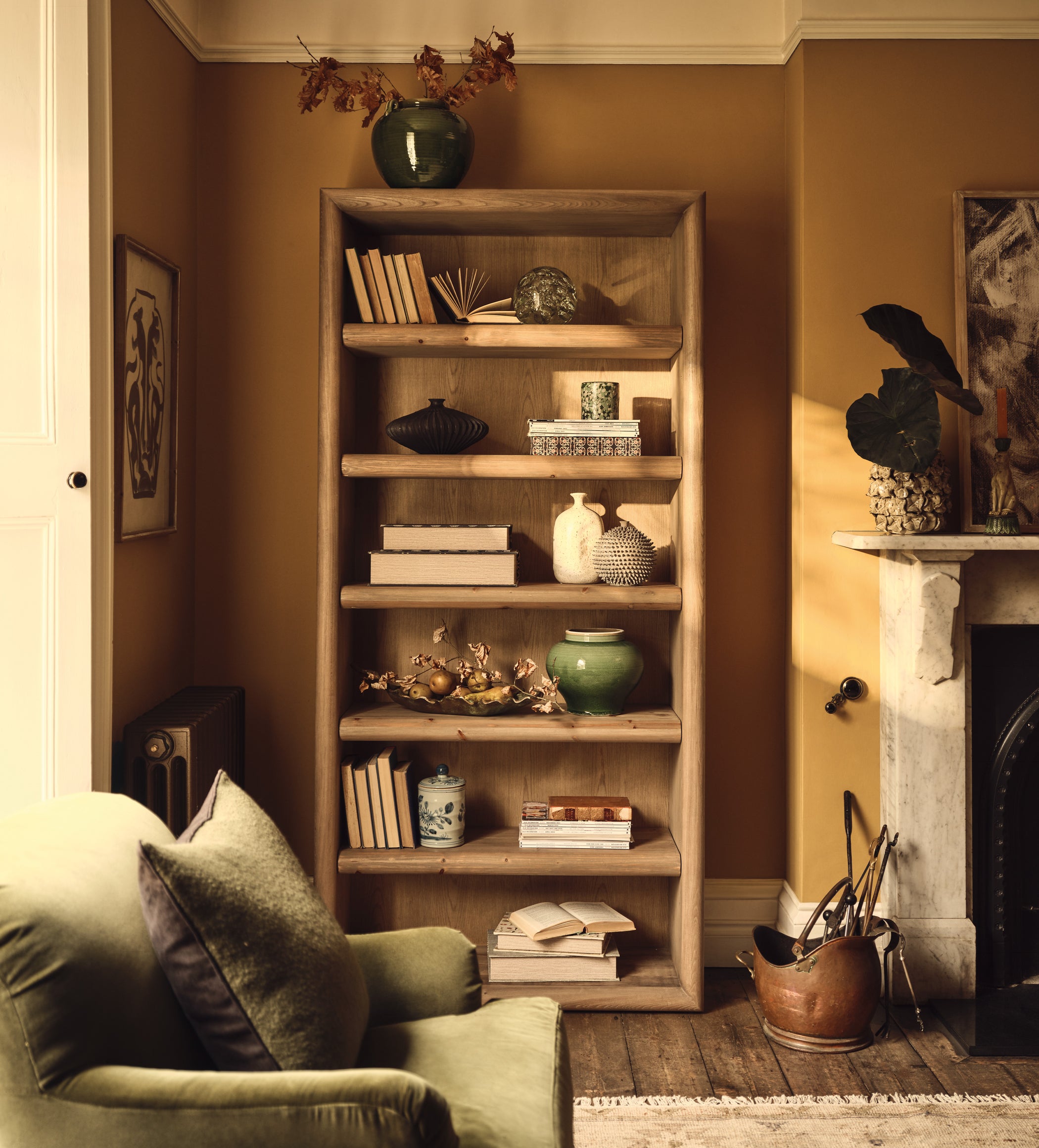 Elias Bookcase - Recycled Elm