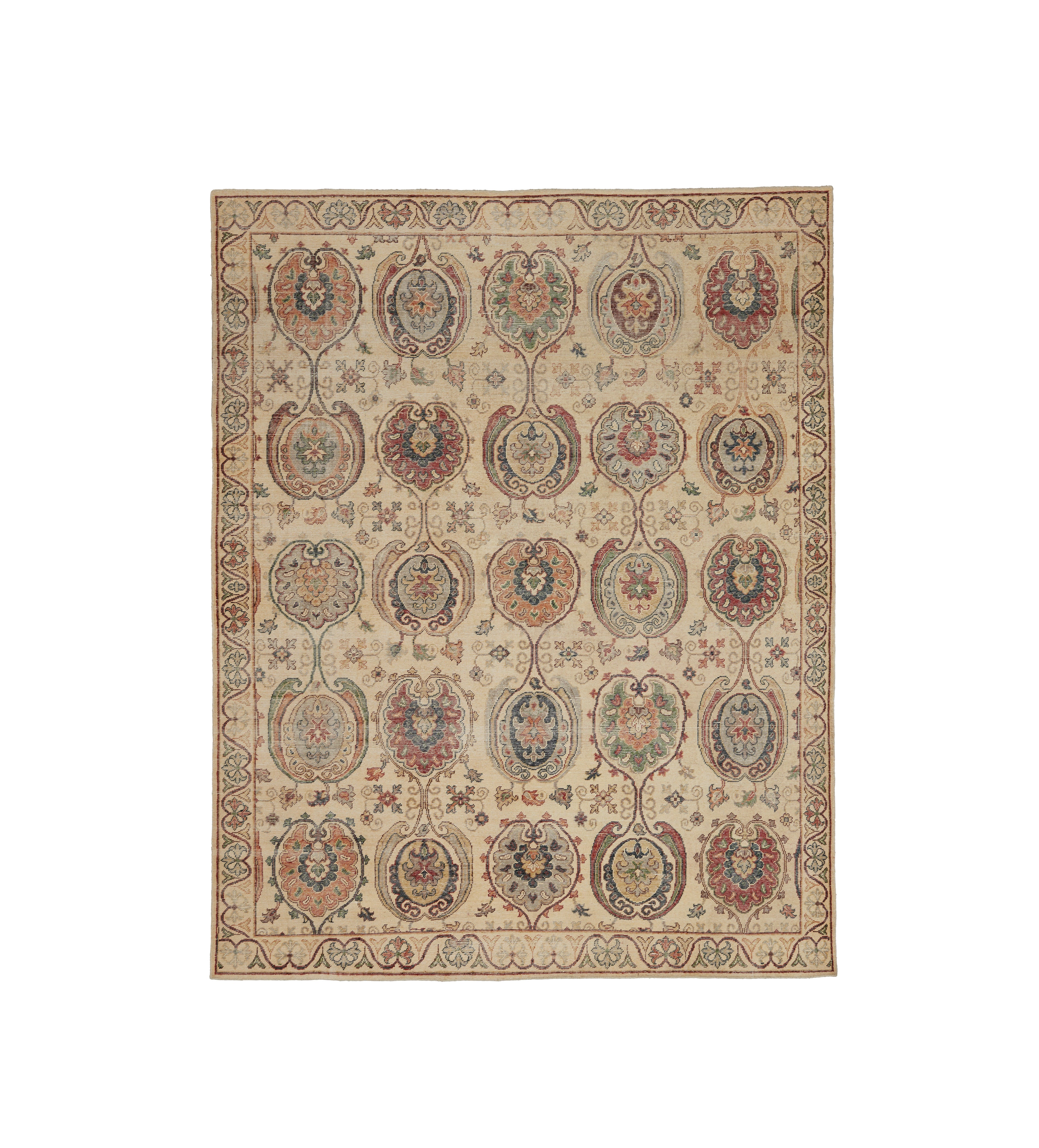 Fariba Rug 244x305cm - Multi-Coloured | OKA